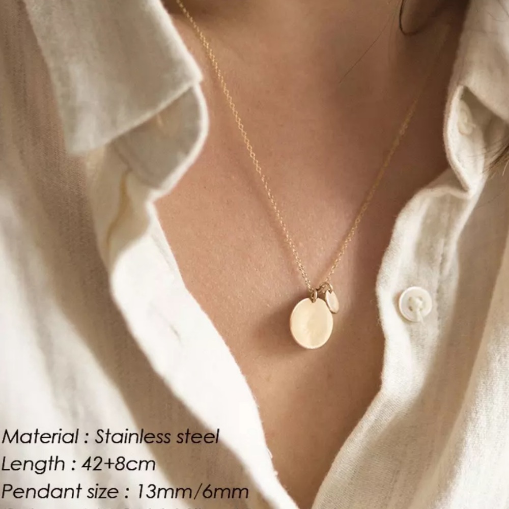 • Monica • SS Pendant Necklace - Picture 2 of 3